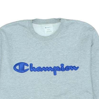 Champion Men's Grey XL Pullover Crew Neck Sweatshirt