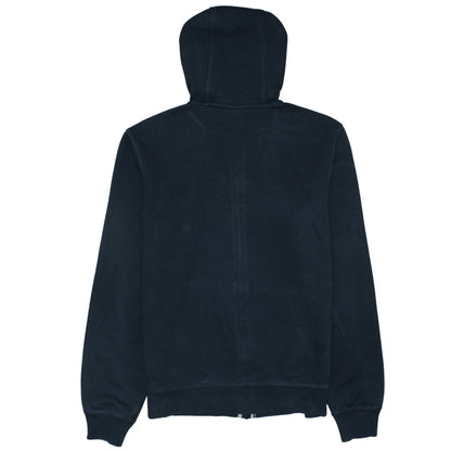 Nike Men's Black Full Zip Graphic Hoodie Size M