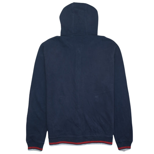 U.S. Polo Assn. Men's Blue Full Zip Hoodie Size L Embroidered Logo