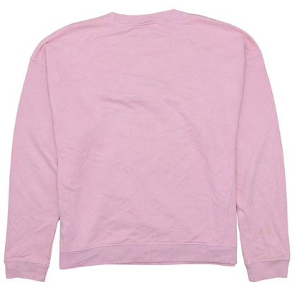 Champion Girls Pink Pullover Crew Neck Logo Sweatshirt 13-14 Years