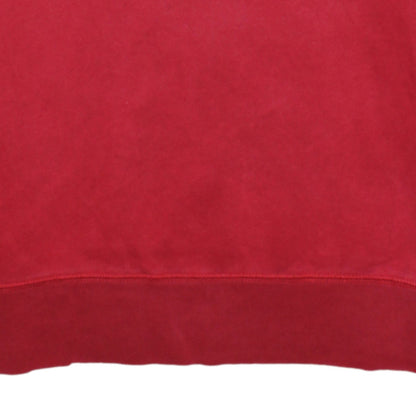 GAP Women Red Crew Neck Pullover Sweatshirt Size S Cotton Blend