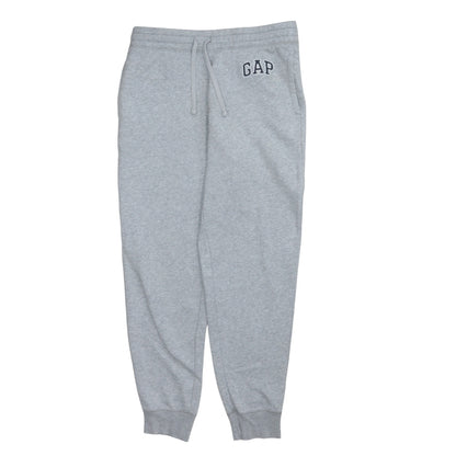 GAP Women Grey Fleece Jogger Sweatpants M Elastic Waist Comfort Fit