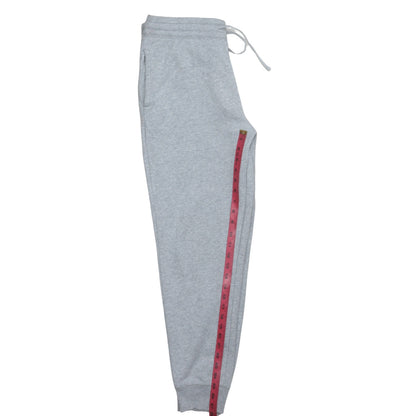 GAP Women Grey Fleece Jogger Sweatpants M Elastic Waist Comfort Fit