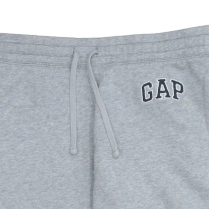GAP Women Grey Fleece Jogger Sweatpants M Elastic Waist Comfort Fit