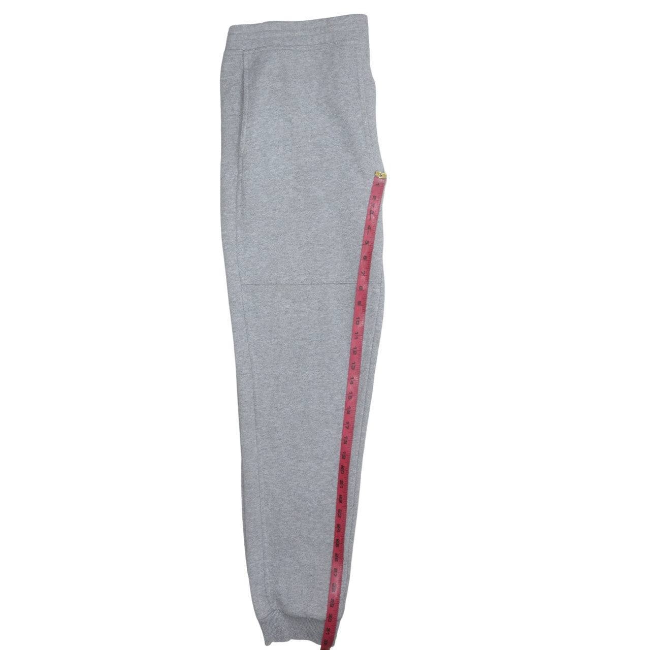 The North Face Mens Grey Fleece L Jogger Sweatpants Tapered Fit
