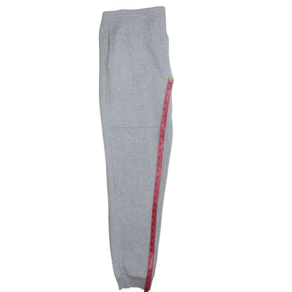 The North Face Mens Grey Fleece L Jogger Sweatpants Tapered Fit