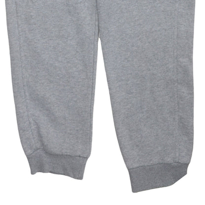 The North Face Mens Grey Fleece L Jogger Sweatpants Tapered Fit