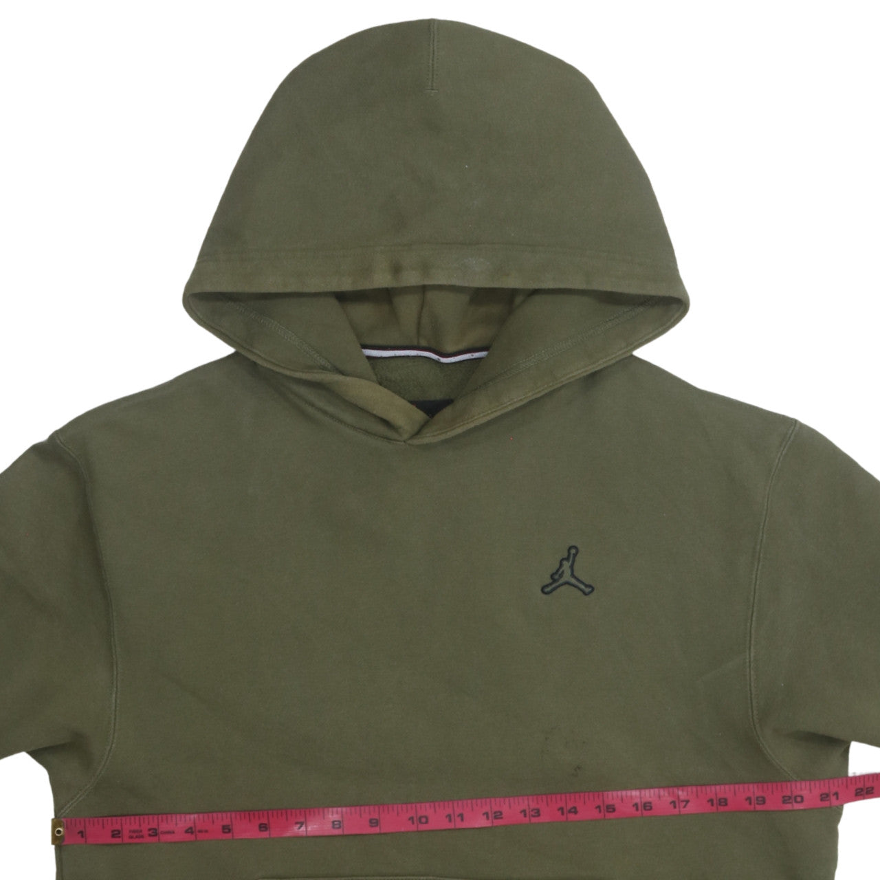 Jordan Men's Green Pullover Hoodie Sweatshirt Size M