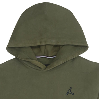 Jordan Men's Green Pullover Hoodie Sweatshirt Size M