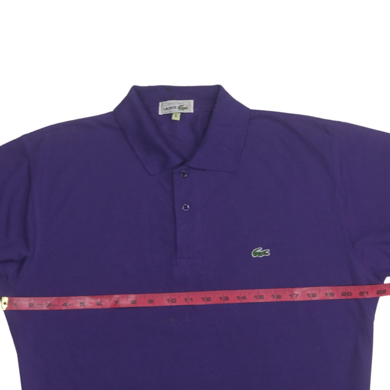 Lacoste Men's Purple Polo Shirt XL Cotton Blend Classic Fit
