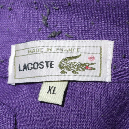 Lacoste Men's Purple Polo Shirt XL Cotton Blend Classic Fit