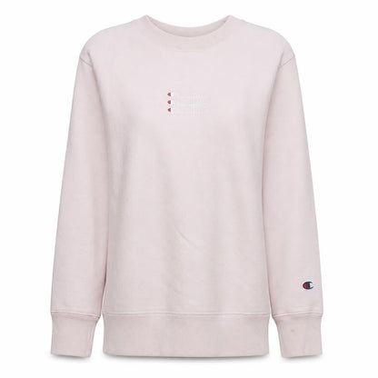 Champion Women's Pink Crew Neck Pullover Sweatshirt XS