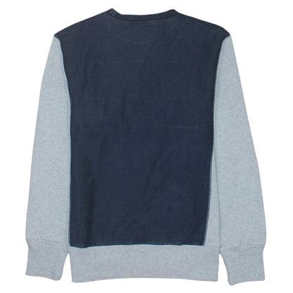 Champion Men's Grey Reverse Weave Sweatshirt Medium Embroidered Logo