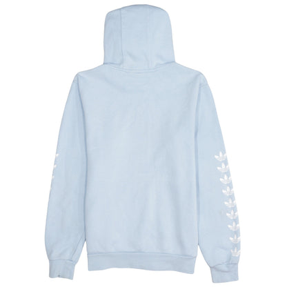 Adidas Girls Blue Pullover Hoodie XL 15-16 Years Logo Hooded Sweatshirt