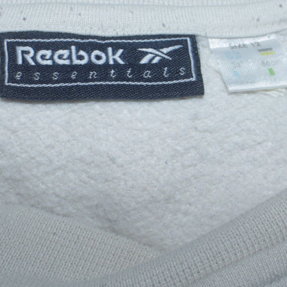 Reebok Essentials Women's White Size 12 Crew Neck Sweatshirt