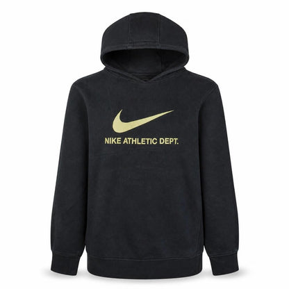 Nike Women Black XS Pullover Hoodie Athletic Dept Cotton Blend