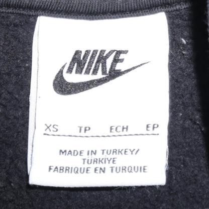 Nike Women Black XS Pullover Hoodie Athletic Dept Cotton Blend