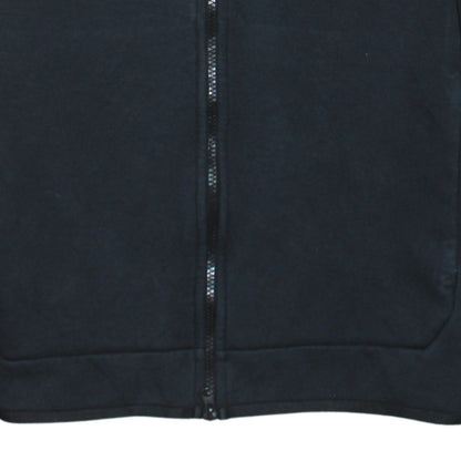 Nike Men's Black Full Zip Fleece Hoodie Small Tall