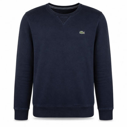 Lacoste Men's Blue Crew Neck Sweatshirt Size S Regular Fit