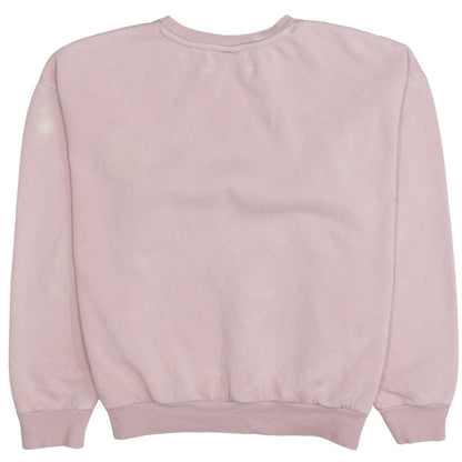 Puma Women's Pink Crew Neck Pullover Sweatshirt Size L