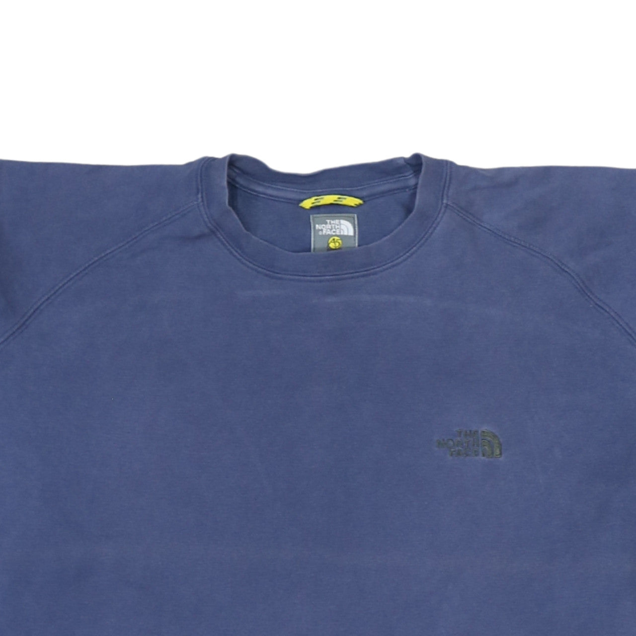 The North Face Men's Blue Cotton Crew Neck Short Sleeve T-Shirt Size M