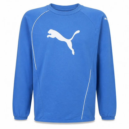 Puma Men Blue XL Pullover Sweatshirt Scuderia Ferrari Graphic Sports