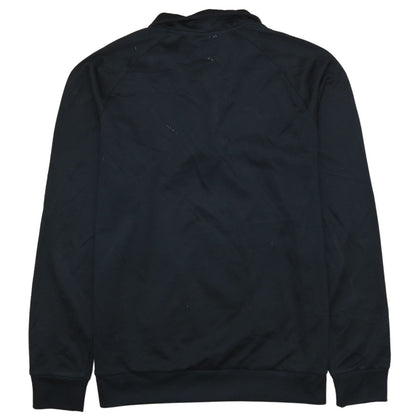 Joma Boys Black 1/4 Zip Pullover Sweatshirt Racing795 Medium