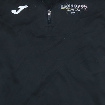 Joma Boys Black 1/4 Zip Pullover Sweatshirt Racing795 Medium