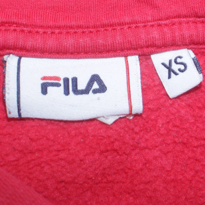 Fila Men's Multicoloured XS Pullover Hoodie with Logo and Pockets