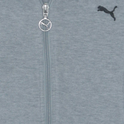 Puma Women Grey Track Jacket UK 14 Full Zip Lightweight Activewear