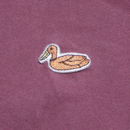 Carhartt Men’s Burgundy Duck Logo T-Shirt XXL Cotton Crew Neck