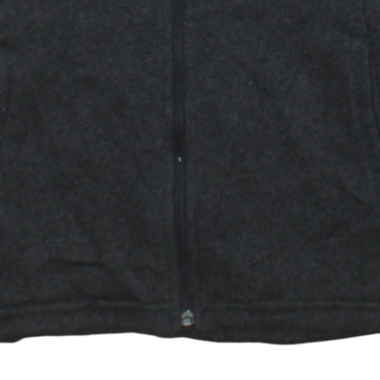 The North Face Womens Black Fleece Full Zip Jacket Size L Outdoor