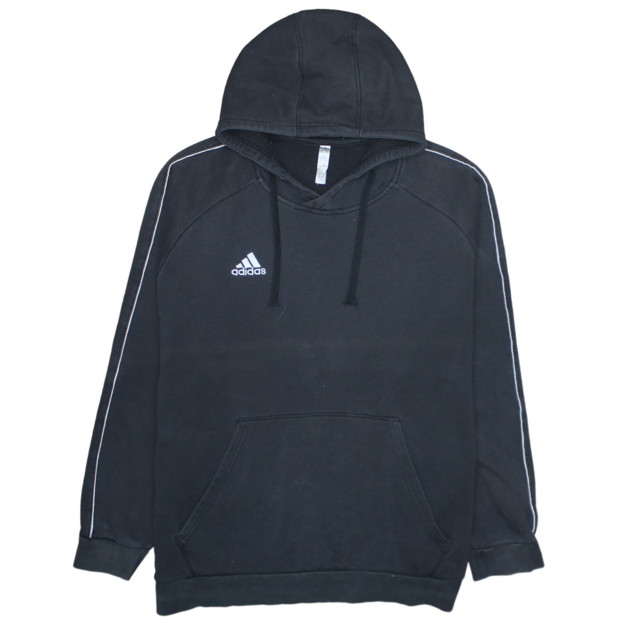Adidas Men's Black XL Pullover Hoodie Fleece Sportswear