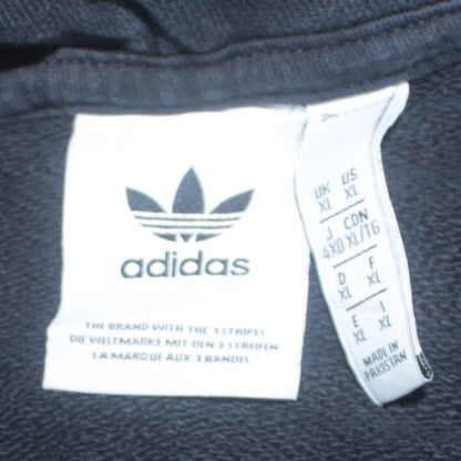 Adidas Men's Black XL Pullover Hoodie Fleece Sportswear