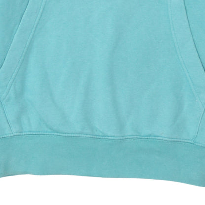 Nike Women’s Blue Pullover Hoodie M Cotton Blend Casual Style