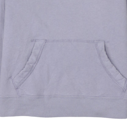 Hollister Women’s Lilac Hoodie Small Pullover Embroidered Logo Cotton Blend