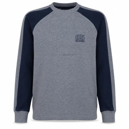 Tommy Hilfiger Men's Grey Crew Neck Pullover Sweatshirt Size S