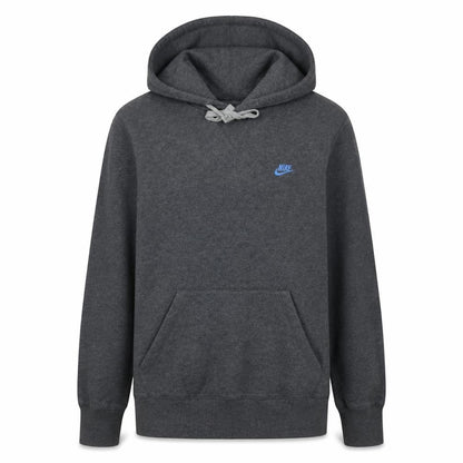 Nike Men Grey Pullover Hoodie Regular Fit Size M Sportswear