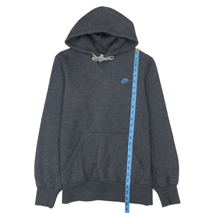 Nike Men Grey Pullover Hoodie Regular Fit Size M Sportswear