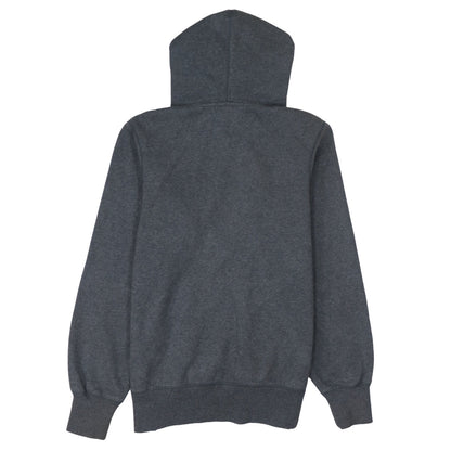 Nike Men Grey Pullover Hoodie Regular Fit Size M Sportswear