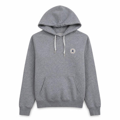 Converse Boys Grey Pullover Hoodie Size S Fleece Logo Sweatshirt