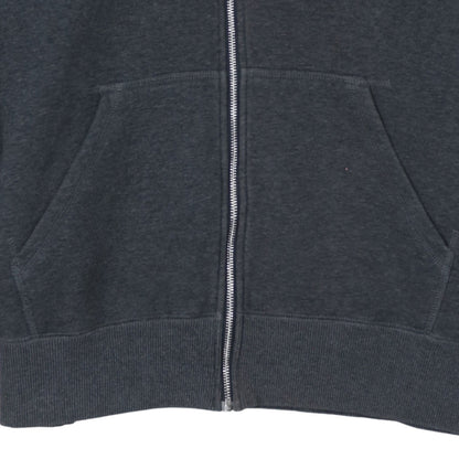 Nike Men's Grey Full Zip Hoodie XL Cotton Blend Sportswear