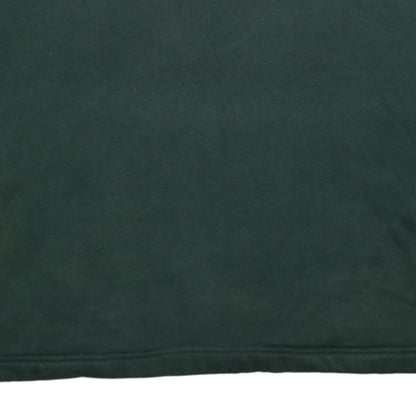 Tommy Jeans Women's Green 1/4 Zip Pullover Sweatshirt Size S