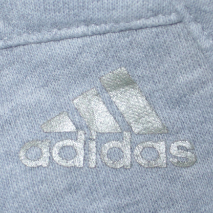 adidas Men's Grey Pullover Hoodie M Regular Fit Sportswear