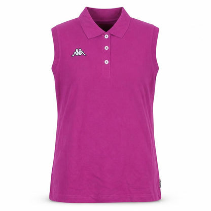 Kappa Womens Pink Sleeveless Polo Shirt XL Casual Sportswear