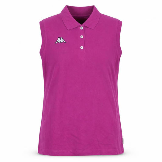 Kappa Womens Pink Sleeveless Polo Shirt XL Casual Sportswear