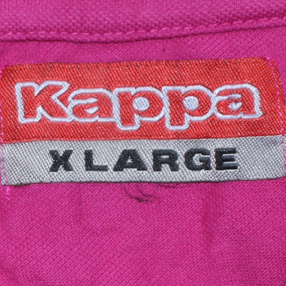 Kappa Womens Pink Sleeveless Polo Shirt XL Casual Sportswear