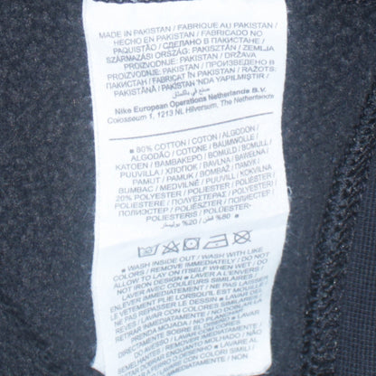 Nike Boys Black 'Just Do It' Fleece Pullover Sweatshirt Size S