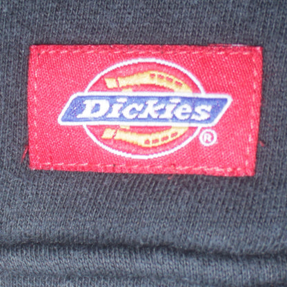 Dickies Men's Black Pullover Hoodie Medium Graphic Logo Fleece