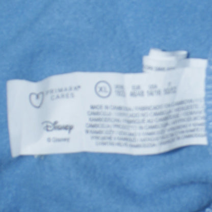 Disney Primark Women Blue Stitch Sweatshirt XL Crew Neck Pullover